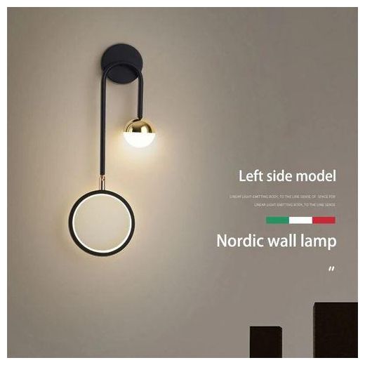 Generic Modern Personality Creative Bedroom Bedside Wall Lamp - Warm Light - image 3