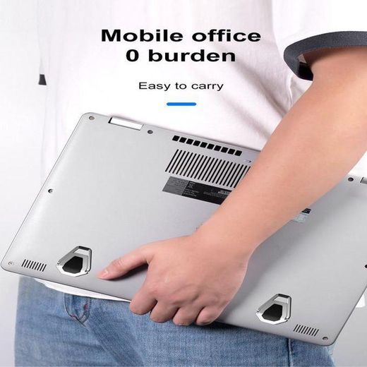 Generic Metal Foldable Adjustable Laptop Stand - image 2