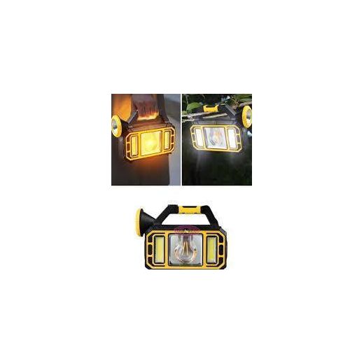 Generic Solar Flashlight (8036)-Black - image 2