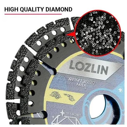 Generic Multi-Material Cutting Blades - 3PCS Options, Dry Cut for Metal, Tile, Stone - Angle Grinder Saw Blades for Cast Iron, Marble - Tool Accessories - image 3