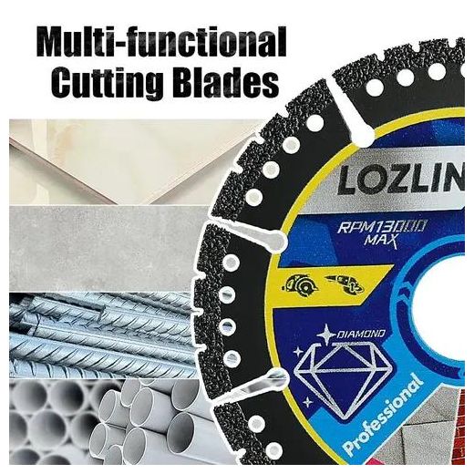 Generic Multi-Material Cutting Blades - 3PCS Options, Dry Cut for Metal, Tile, Stone - Angle Grinder Saw Blades for Cast Iron, Marble - Tool Accessories - image 4