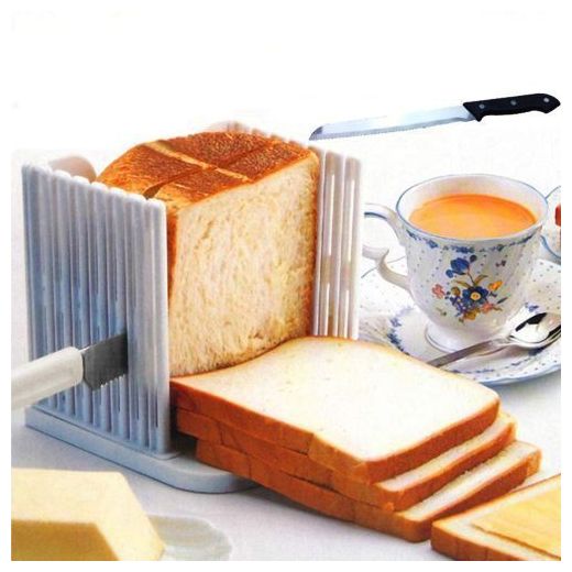 White Label Valuable Bread Slicer - White - image 3