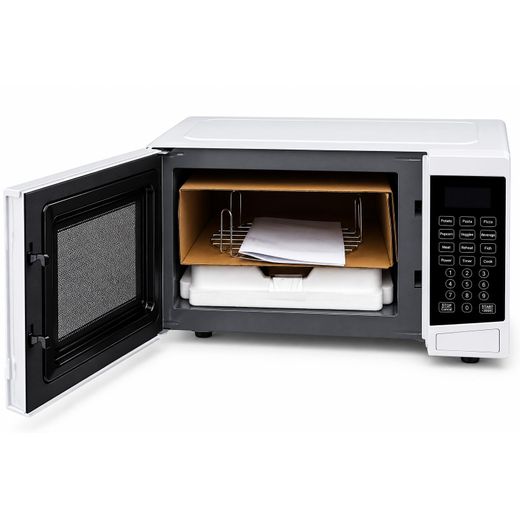 Elbee 23L Digital Touch Control Microwave Oven With Grill – White & Black +Free Food Cover - image 4