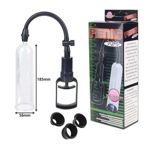 Generic Penis Enlarger Enhancement Erection SexToys For Man Vacuum Pump Big Di ck Trainer Male Lasting Masturbator