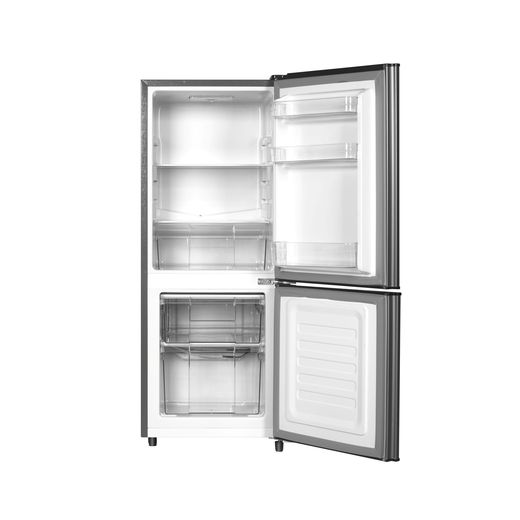 Delron DRF-103C Double Door Combi (Bottom freezer) Fridge - 103litres  - Grey - image 2