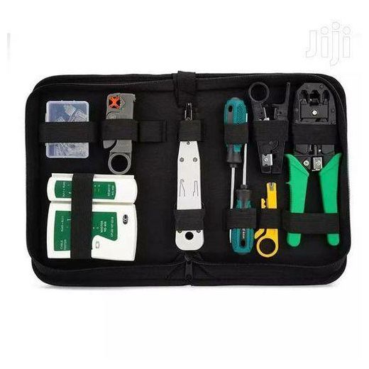 Generic Network Cable Crimping & Testing Tool Kit, Network Repair Tool, Professional Network Tool Kit, Network Cable Tester Kit, Patch Cable Tester