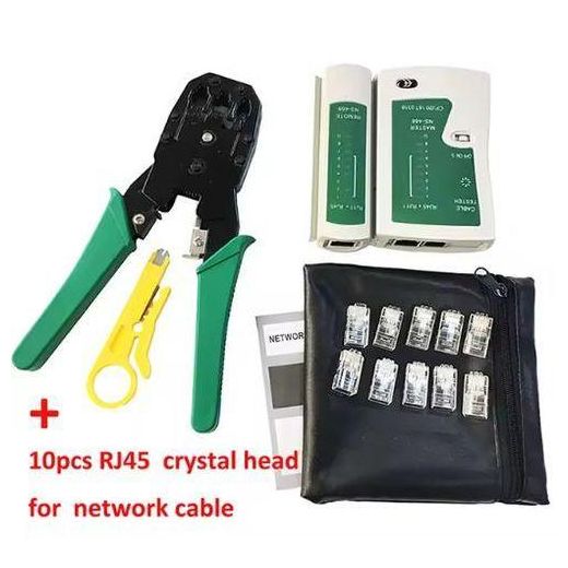 Generic Network Cable Crimping & Testing Tool Kit, Network Repair Tool, Professional Network Tool Kit, Network Cable Tester Kit, Patch Cable Tester - image 3