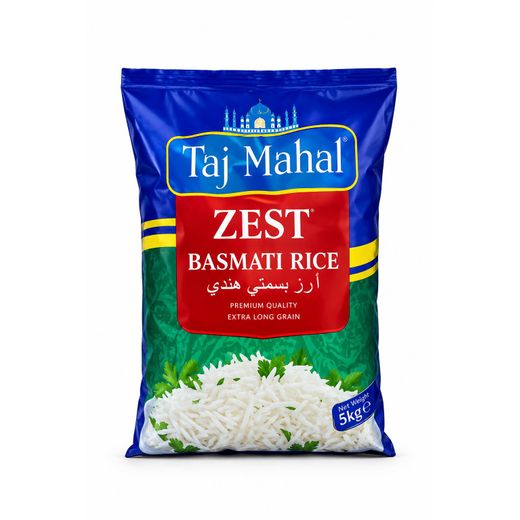 TAJ MAHAL Zest Basmati Rice - 5Kg