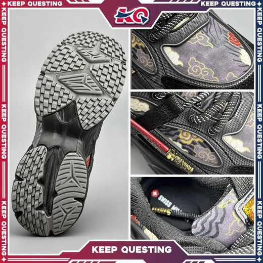 ASHION KQ Big Size 39‑45 Men's Cold‑Bonded Casual Sneakers, PU Leather Lace‑Up, Shock‑Absorbing Non‑Slip Soft Breathable Comfort Athletic Shoes for Running Outdoor Walking - image 4