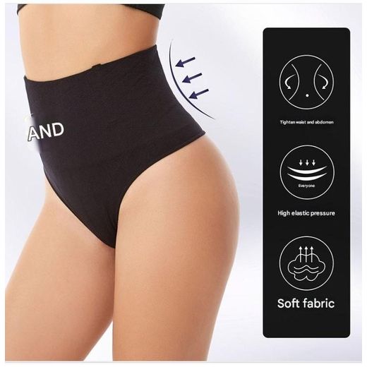 Generic Lifter Seamless Women High Waist Slimming Panty Tummy Control-Black - image 2