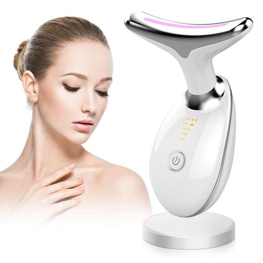 Generic 7-color light face and neck massager, anti-wrinkle and firming