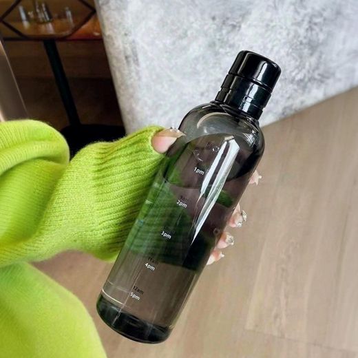 ShebSheb 500ML Water Bottle with Time Markers, Plastic Leak-Proof Shatter-Proof Drink Bottle, Ideal for Cycling, Gym, Camping and Hiking - image 3