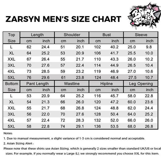 ZARSYN Men's 2 Piece Streetwear Set - Graphic Printed Short Sleeve T-Shirt & Shorts Casual Summer Outfit - image 2