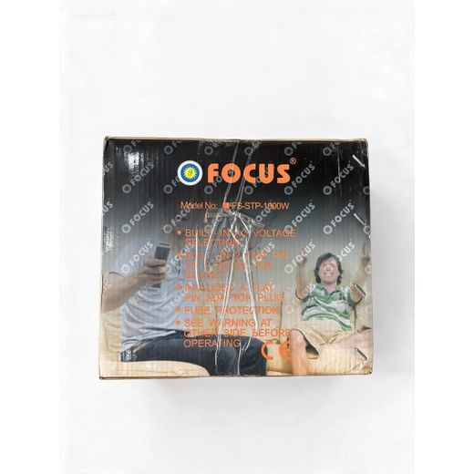 FOCUS 1000W STEPUP/STEPDOWN TRANSFORMER - (BLACK) - image 2