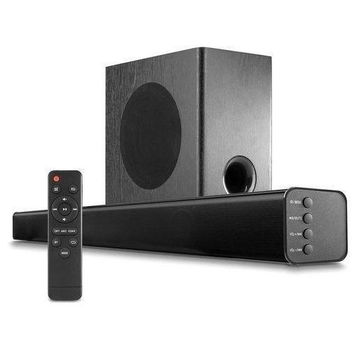 White Label High Bass Professional Soundbar Subwoofer + FREE Dry Iron( GERMAN STANDARD ) BIack - image 2