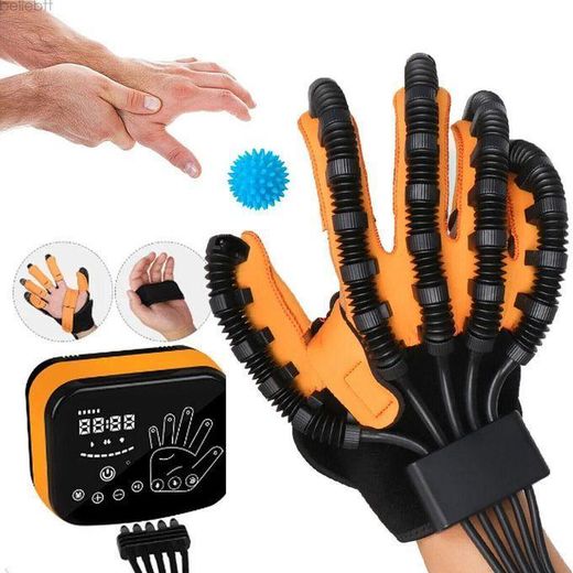 Rehabilitation Robotic Stroke Recovery Therapy Gloves - Right Hand - Orange & Black