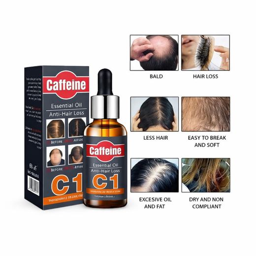 Caffeine Hair Growth -Anti-Hair Loss,Restoration Essential Oil -30ML