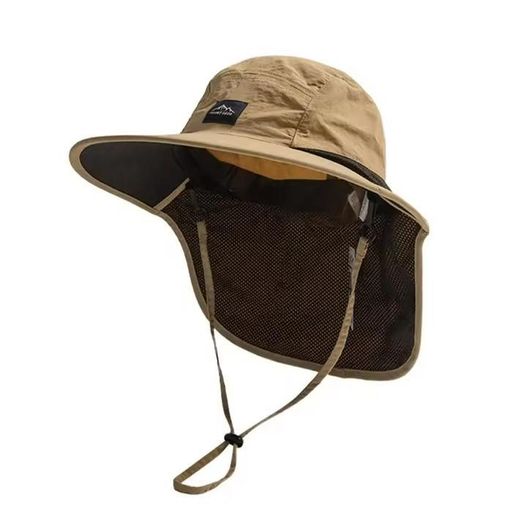 Fashion Sun Hat Unisex fisherman's hat Windproof & Quick-drying W/neck-protecting anti-UV for Fishing Hiking Camping Outdoor Sun Hat - image 3