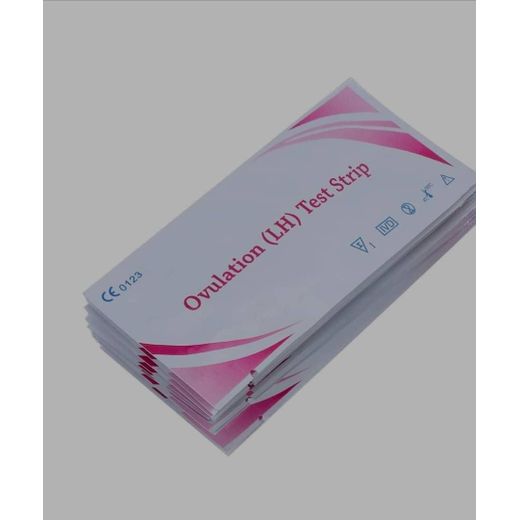 5pcs Ovulation Test Strip - Lab/Home Self-Test Most Fertile Period for Pregnancy - Pink/White
