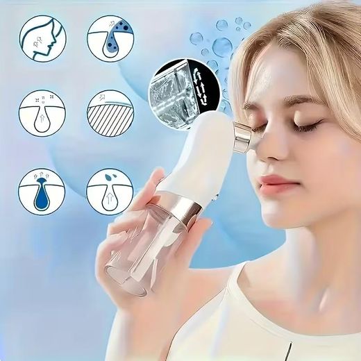 Generic B-lackhead Remover, USB Rechargeable Water-Circulating Facial Cleansing And Pore Suction Device - image 2
