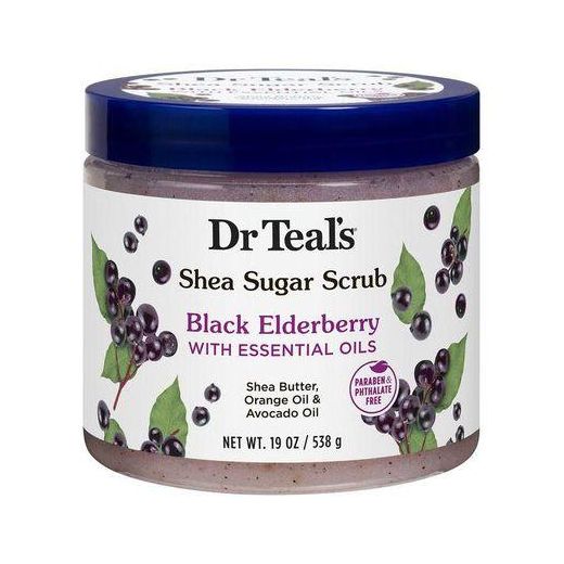 Dr Teal'S Black Elderberry Shea Sugar Scrub - 538g