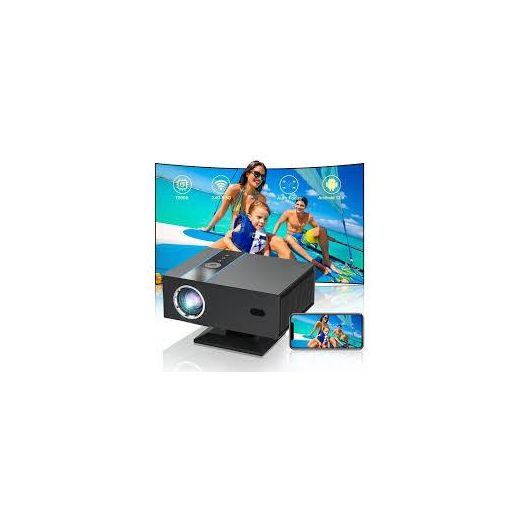 Nano Android 13 Adjustable Projector  - Black