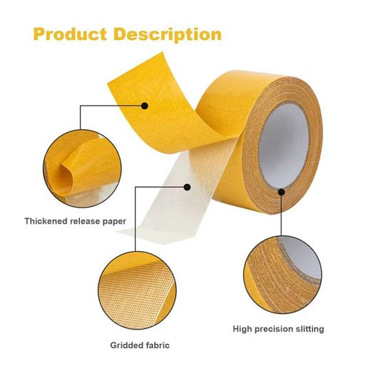 Generic High-Strength Double-Sided Mesh Tape - image 4