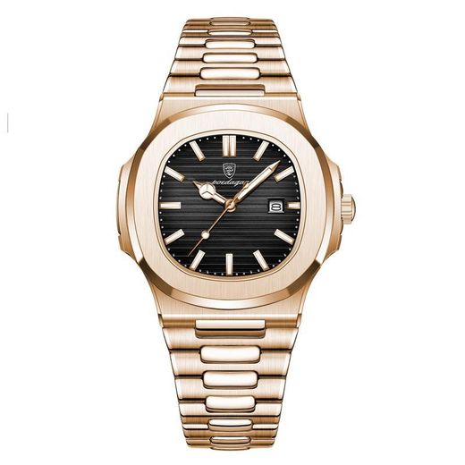 OVO TOUMI Toumi Calendar Sporty Waterproof Quartz Men's Watch-YWL-Gold