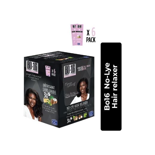 Ghandour Cosmetics BO - 16 NO-LYE Hair Relaxer - 6 Sachet