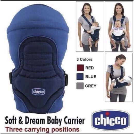 Chicco Ultra Soft Baby Carrier - Dark Blue - image 2