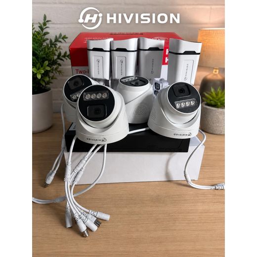Generic 2mp HIVISION 8 CCTV camera kit full coloured - image 2