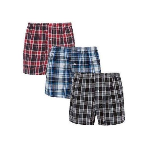 3 Piece Cotton Boxers Pack - Multicolor