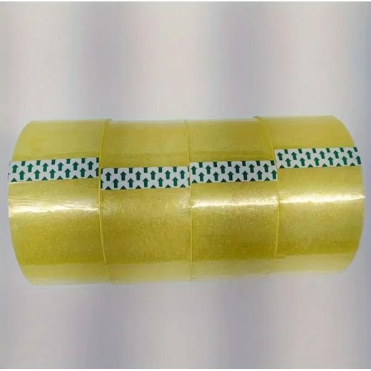 Generic High-Quality Transparent Packaging Tape – 4 Rolls (Strong Adhesive, Durable & Clear) - image 2