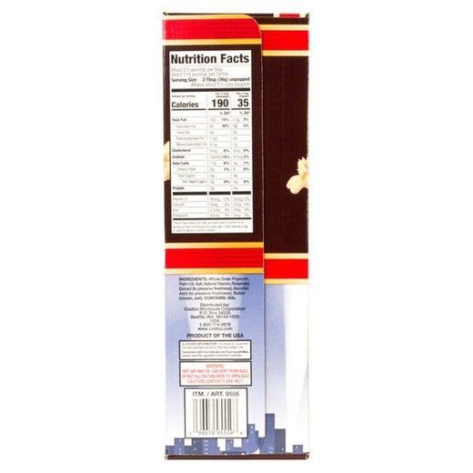 Kirkland 2 x microwave Popcorn – Movie Theater Butter, 93g - image 3