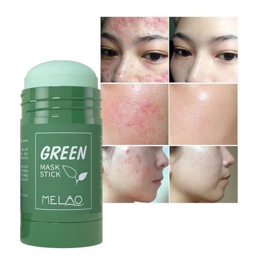Melao Green Mask Stick Facial Mask For Black Spots And Pimples - Deep Cleansing Facial Mask for Blackheads, Acne & Oil Control - image 3