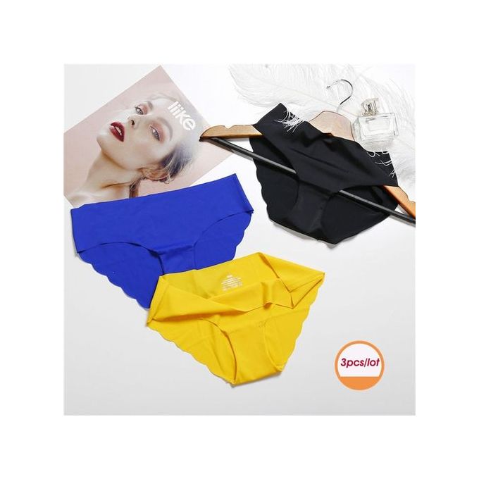Shop Fashion 3PCS/Set Women Seamless Panties Y Female Underpants In Online