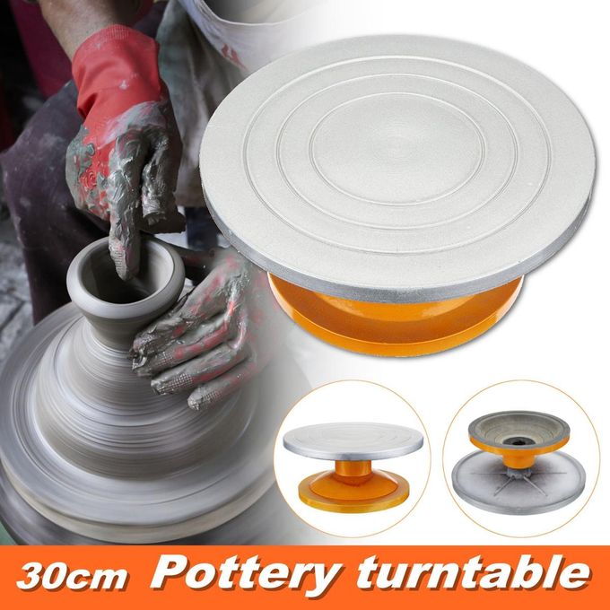 Shop Generic 30CM Metal Pottery J Banding Wheel Turntable Turnplate Clay  Online