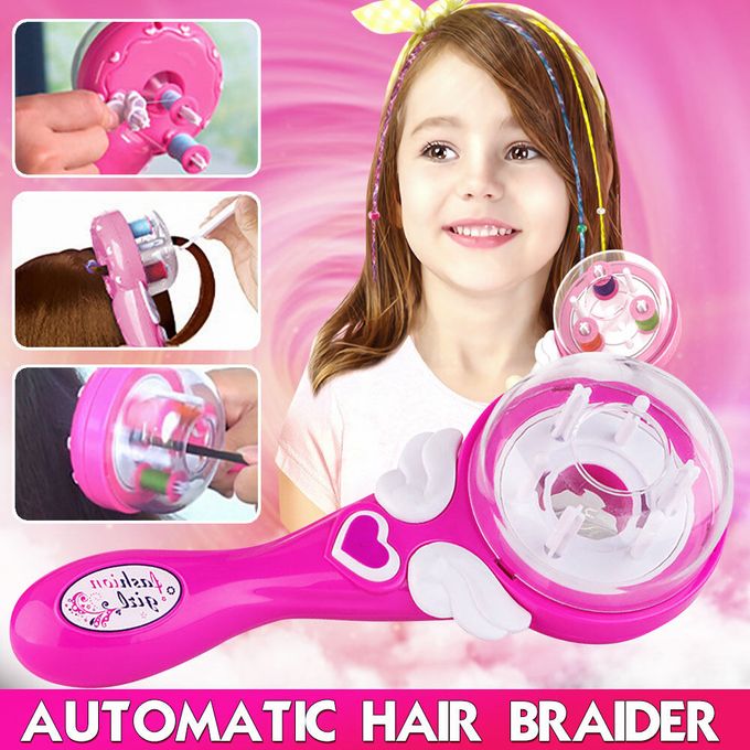 Tool Electric Hairstyle Tools Hair Braiding Machine Twist Braider Machine  Automatic Hair Braider Hair Braid Weave Toys   AliExpress