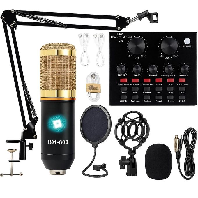 Shop Mythco V8 Live Sound Card Podcast Equipment Bundle
