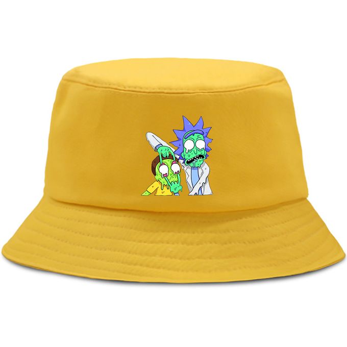 Shop Generic UNI Japanese Anime Hat Women Men Panama Bucket Cap The Design  Flat Visor Harajuku Fisherman Hats-yellow9403 Online | Jumia Ghana