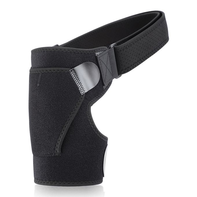 Shop Generic Soft Adjustable Single Brace Guard Strap Wrap Belt Band Pads  Black Brace Compression Guard Strap Band- Online