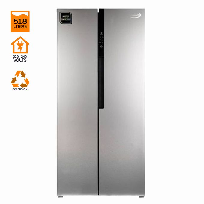 Shop Protech PRFR600DD Side by Side Digital Refrigerator 518 Litre
