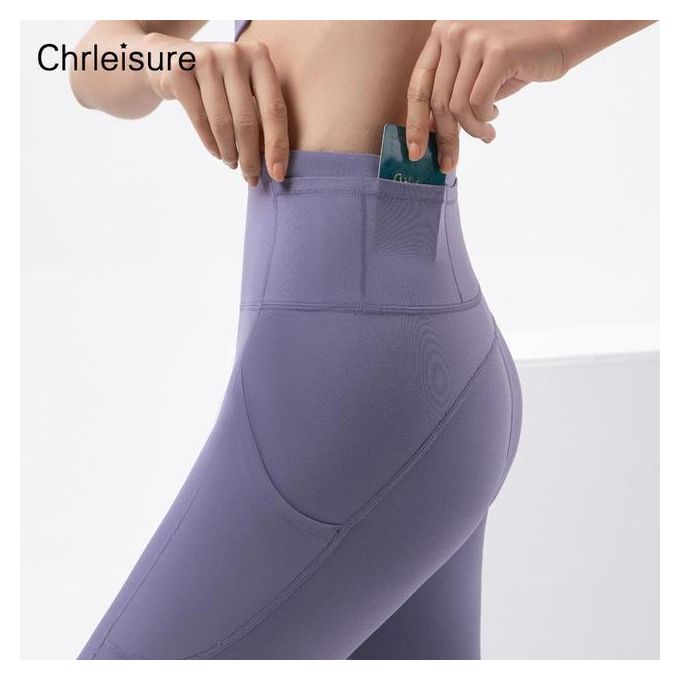 Shop Generic Chrleisure Sports Leggings For Women High Waist Booty