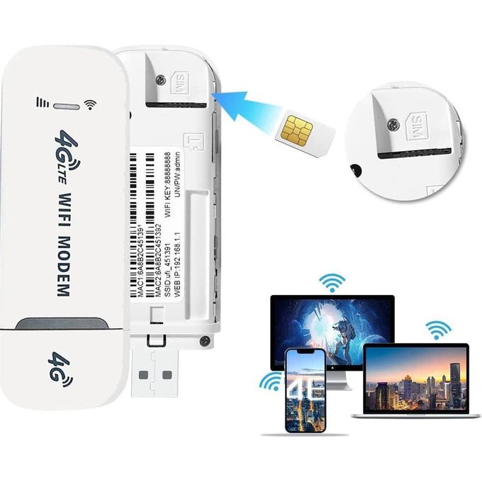 Shop Generic 4G LTE USB Portable WiFi Router, Pocket Mobile