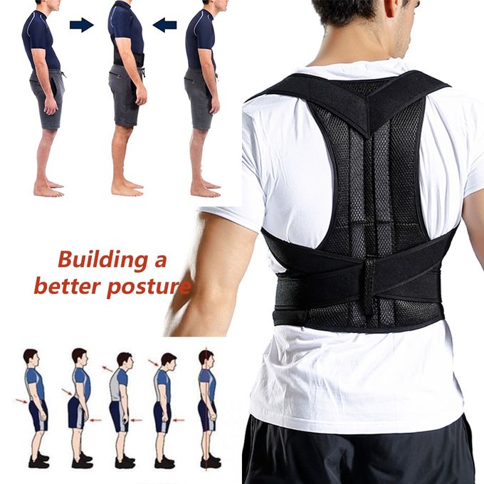 Shop Generic Back Waist Posture Corrector Adjustable Adult Corest ...