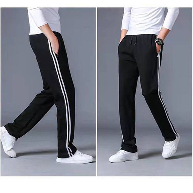 Shop Fashion Men's Jogger Pants Casual Trousers - Black Online | Jumia ...