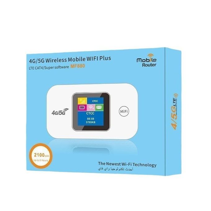未使用　4G/5G Wireless　WIFI Plus mobile新品 Shop Generic Compact 4G LTE WiFi Hotspot Modem-White Online