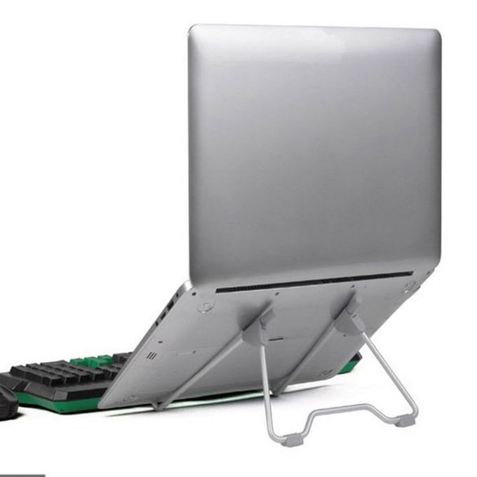 Shop White Label Adjustable Laptop  Stand  Grey Online 
