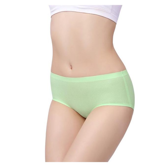 Reticulationcloth Briefs, Ladies Seamless, Underwear