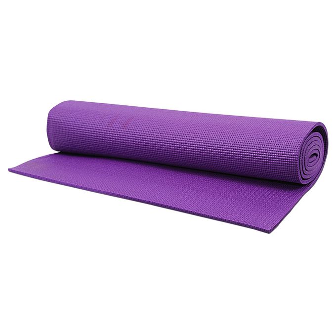Shop White Label Yoga Mat Cushioned & Washable Purple Online Jumia
